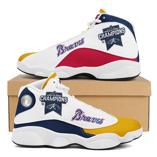 Women's Atlanta Braves Limited Edition JD13 Sneakers 003